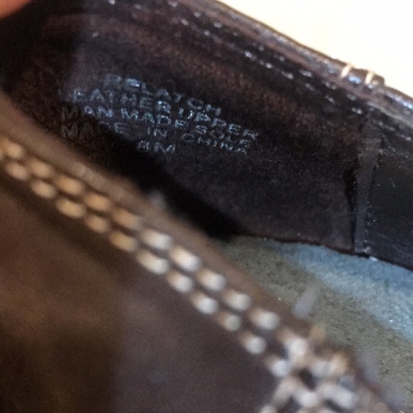 Aerosoles Relatch Velcro Closure Leather Upper Mary Jane 2 inch Heel Shoes-Sz 8 - Picture 10 of 10